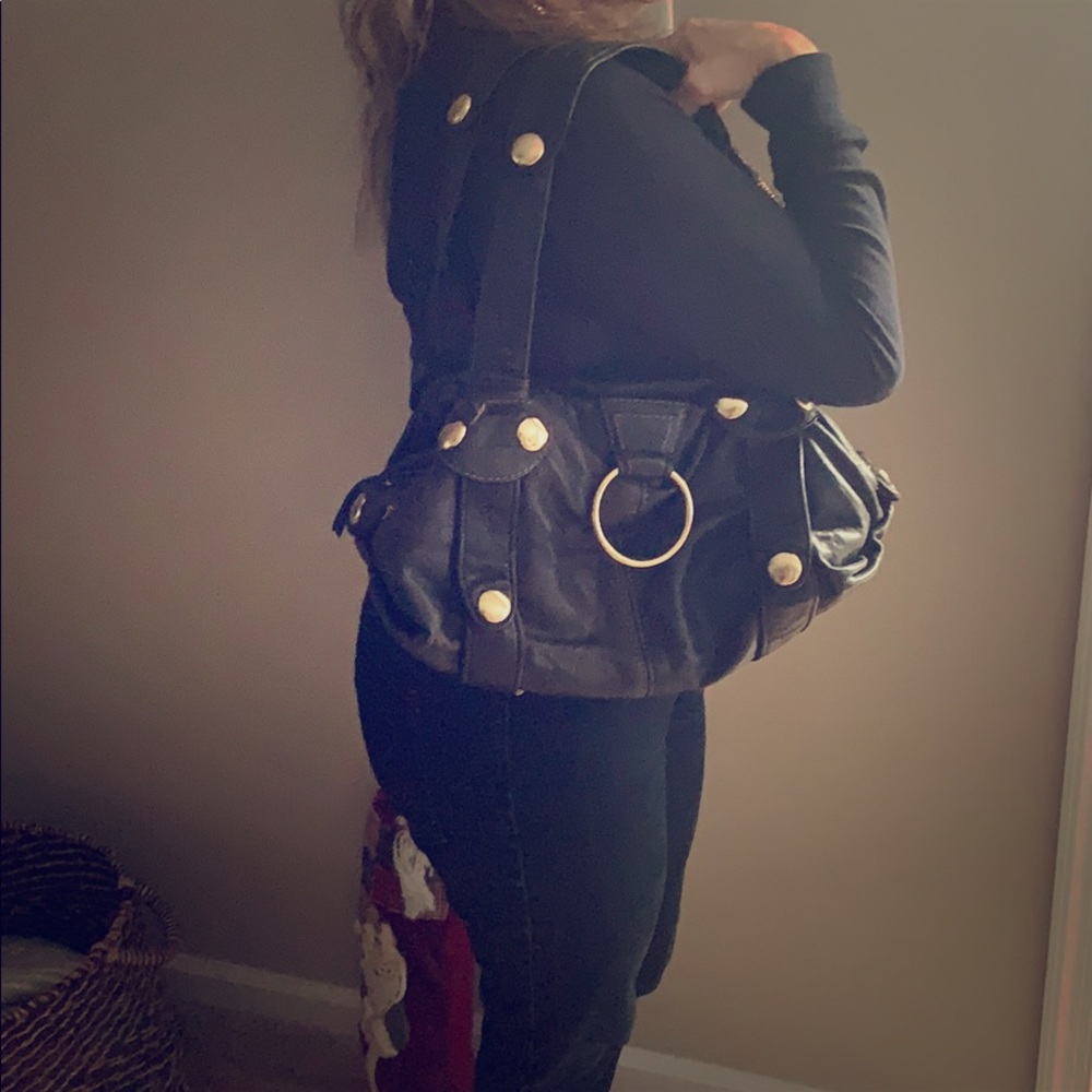 Gustto Black Handbag